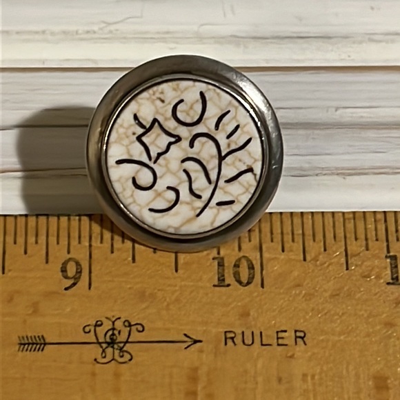 Silpada retired statement 925 ring R2031 Jasper